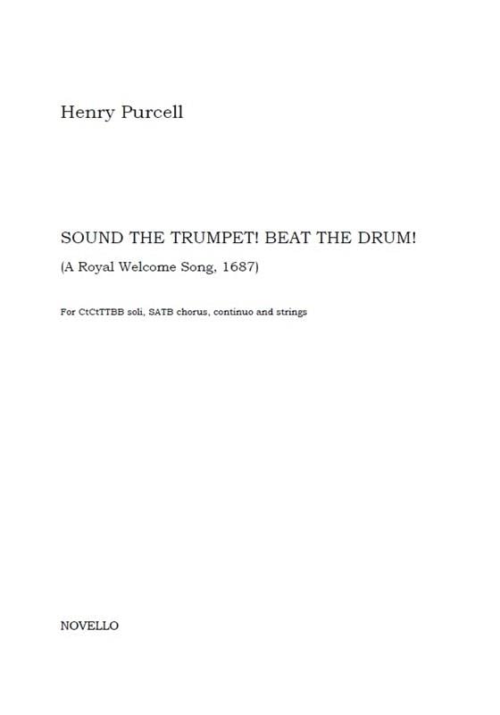 Henry Purcell: Sound The Trumpet! Beat The Drum!